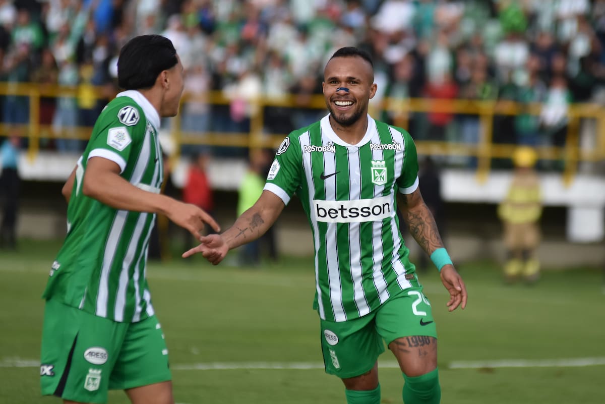 Atlético Nacional derrotó a Boyacá Chicó en el partido aplazado de la fecha 1 de la Liga Betplay 2026-II. //Foto, Colprensa: Macgiver Barón Contreras