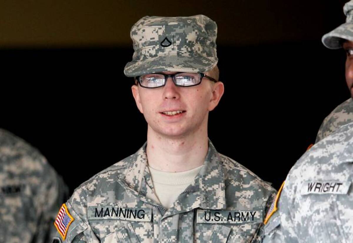 Bradley Manning, soldado estadounidense acusado de haber entregado información confidencial a Wikileaks. AP Patrick Semansky
