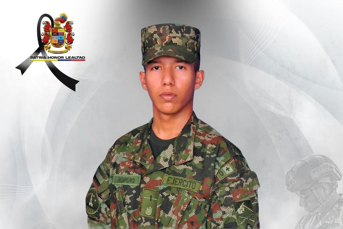 Brajhan Ropero, el soldado que perdió la vida en enfrentamiento contra ‘los Pachenca’