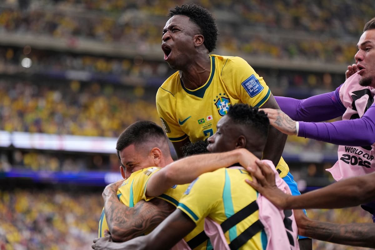 Brasil se lo ganó en la última a Japón y la eliminó del Mundial de 2026. //Foto, AP: Ashley Landis