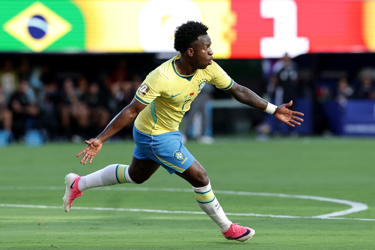 Vinícius Jr fue el jugador más desiquilibrante de Brasil en el debut contra Marruecos en el Mundial. //Foto, AP: Adam Hunger