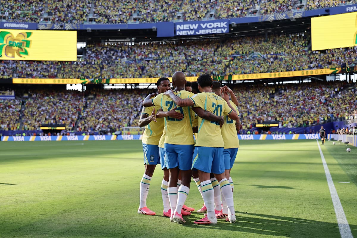 Brasil salvó un punto en su partido contra Marruecos en el debut del Mundial en el Grupo C. //Foto, AP: Adam Hunger