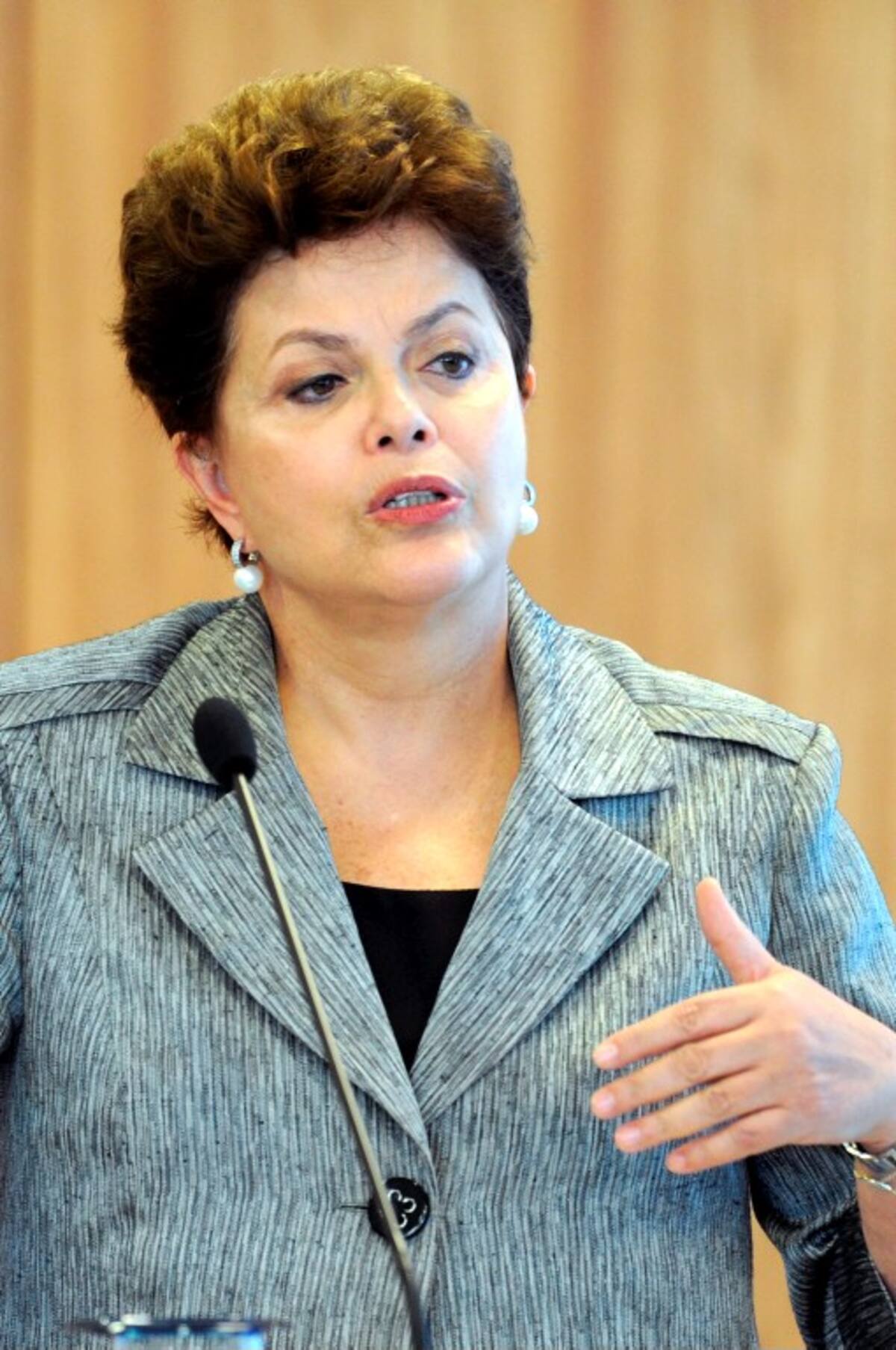 Dilma Rousseff, presidenta de Brasil. AFP