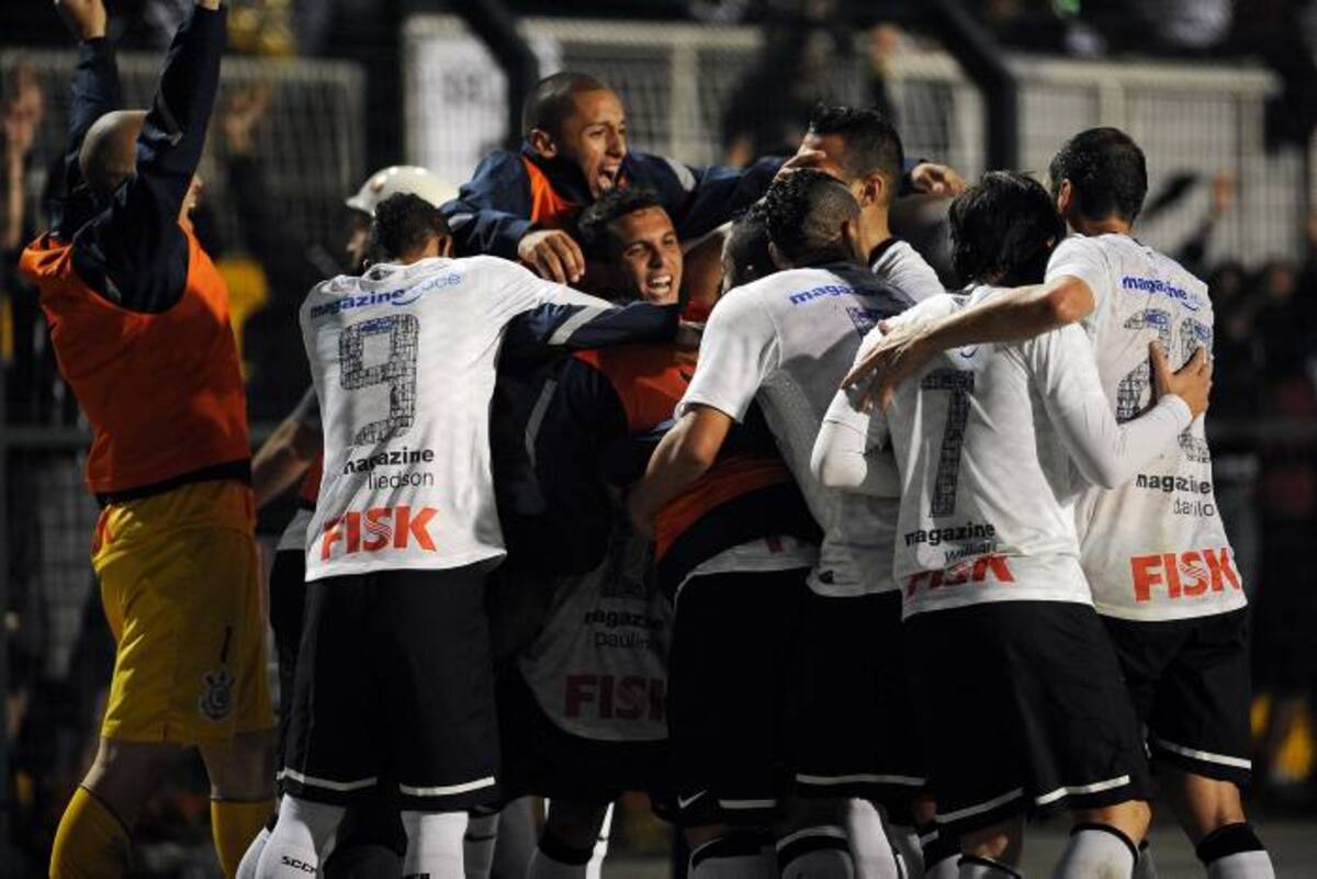 Corinthians venció por 1-0 al Vasco da Gama y clasificó a las semifinales de la Copa Libertadores AFP NELSON ALMEIDA