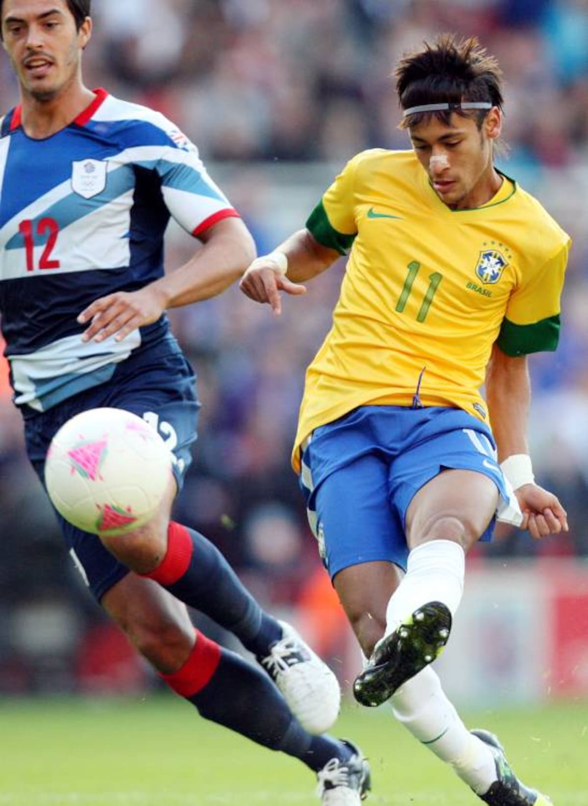Neymar, figura de Brasil. AP