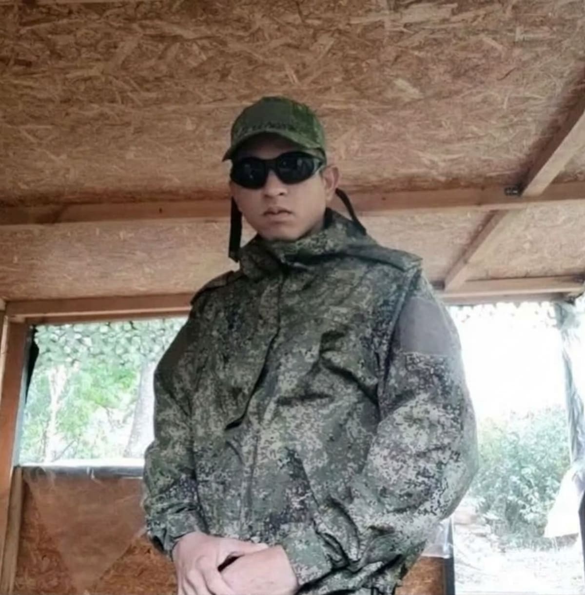 Breiner López, mercenario colombiano fallecido en Ucrania. // Foto compartida por familiares