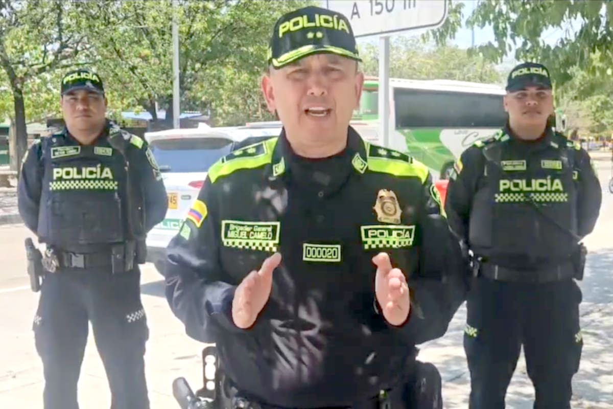 Listo el dispositivo de la Policía en Barranquila por la posesión De La Espriella