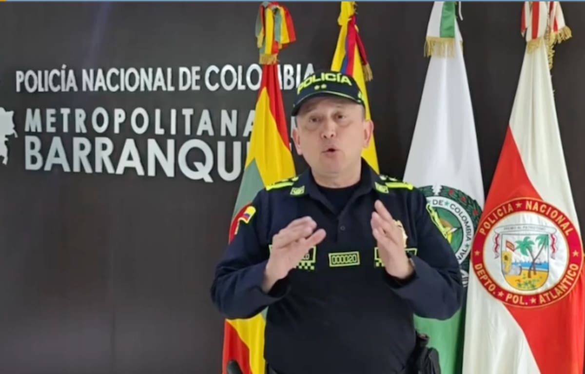 Brigadier general Miguel Andrés Camelo Sánchez, comandante de la Policía Metropolitana de Barranquilla.//Cortesía Policía Mebar.