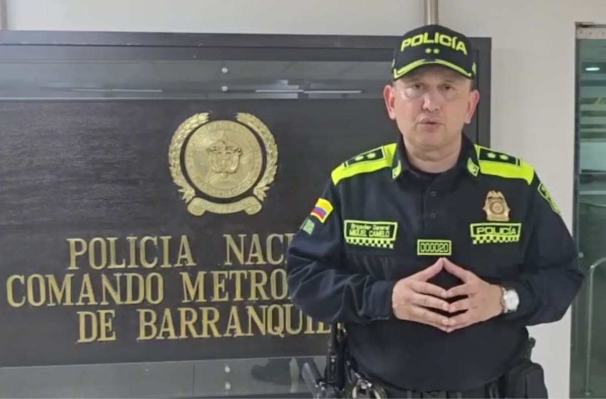 Brigadier general Miguel Andrés Camelo Sánchez, comandante de la Policía Metropolitana de Barranquilla.//Cortesía Policía Mebar.
