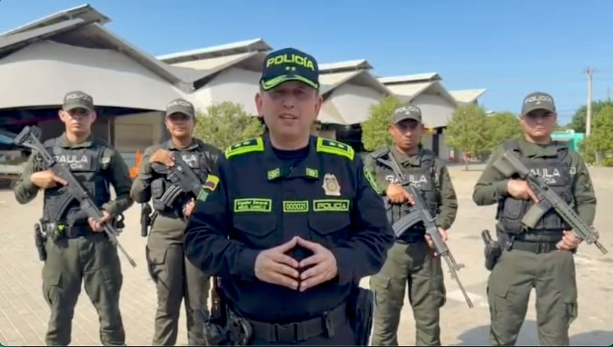 Brigadier general Miguel Andrés camelo Sánchez, comandante de la Policía Metropolitana de Barranquilla.//Cortesía Policía Mebar.