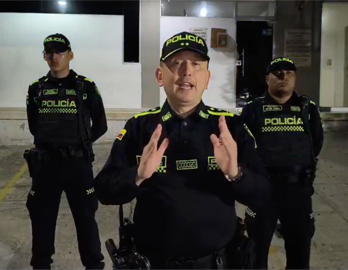 Brigadier general Miguel Andrés Camelo Sánchez, comandante Policía Metropolitana de Barranquilla.//Cortesía Policía Mebar.
