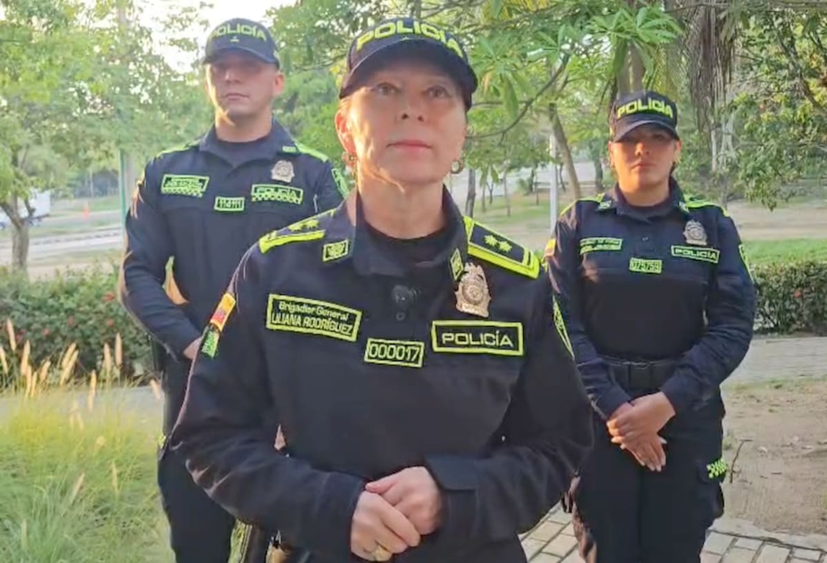 Brigadier general Sandra Liliana Rodríguez Castro, comandante de la Policía Metropolitana de Barranquilla.//Cortesía Policía Mebar.