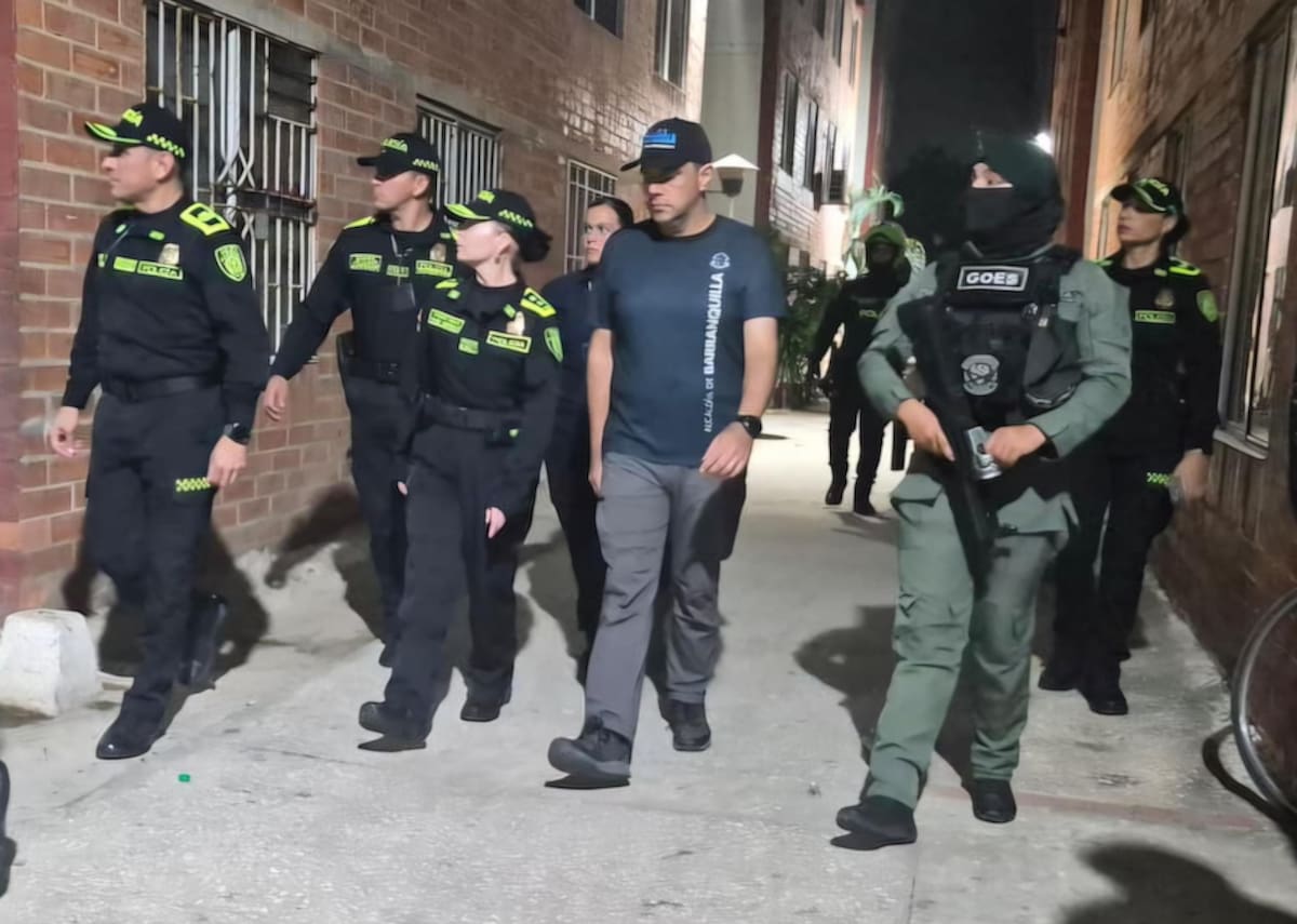 Sandra Liliana Rodríguez Castro, comandante de la Policía Metropolitana de Barranquilla, ha estado recorriendo las calles de Barranquilla y de los municip