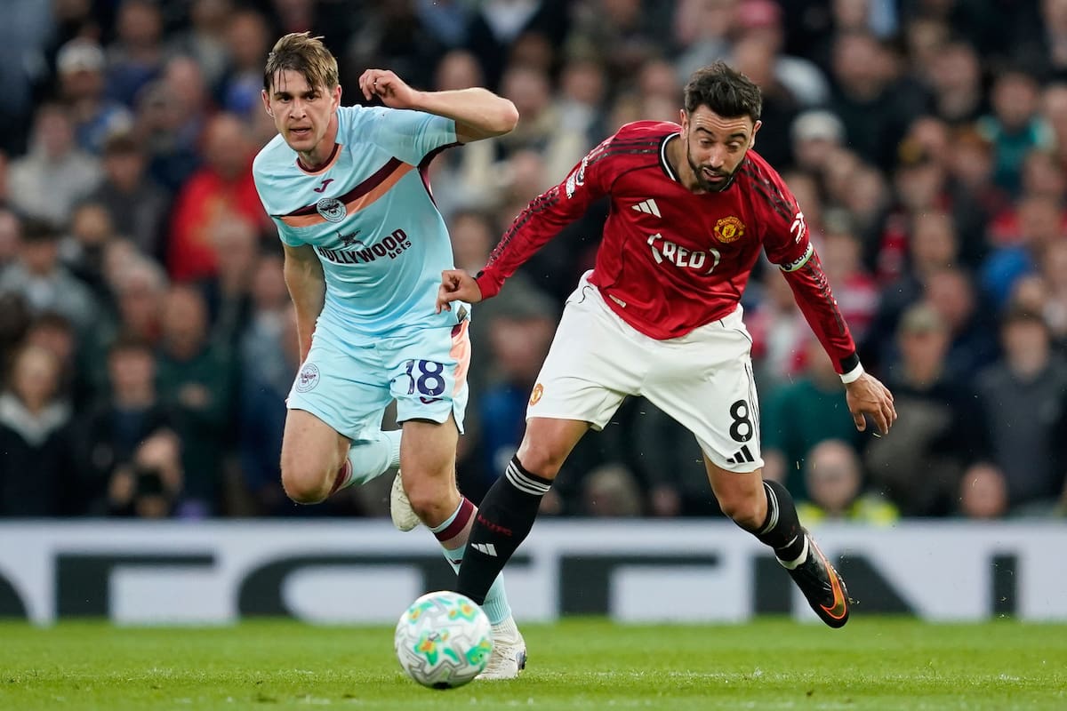 Bruno Fernandes es la ficha clave de Manchester United en el mediocampo. //Foto, AP: Dave Thompson