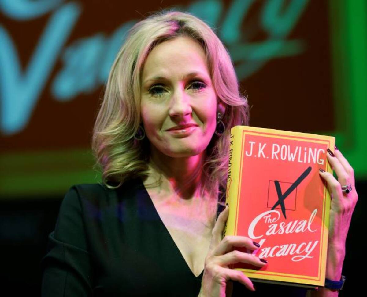 J.K. Rowling, autora de Harry Potter. AP