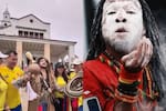 Colombianos llevaron a un chamán a Monserrate para enfrentar la supuesta magia de Ghana