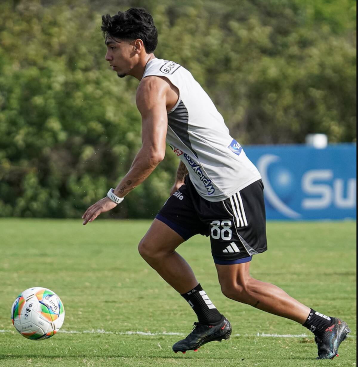 Bryan Castrillón, jugador de Junior de Barranquilla.//Cortesía.