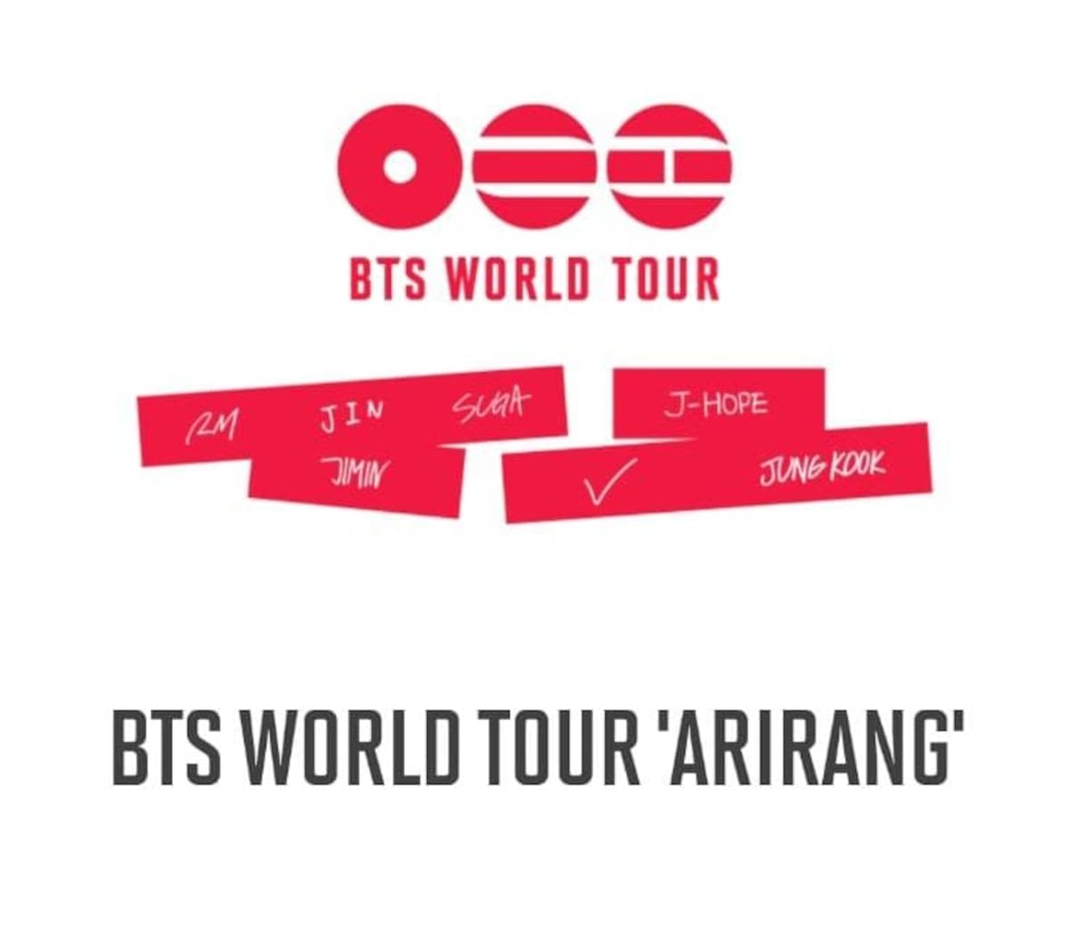 Se anunció el regreso de BTS. // Imagen oficial del BTS World Tour