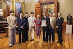 BTS reunió a más de 50 mil fans en histórica visita a Palacio Nacional en México