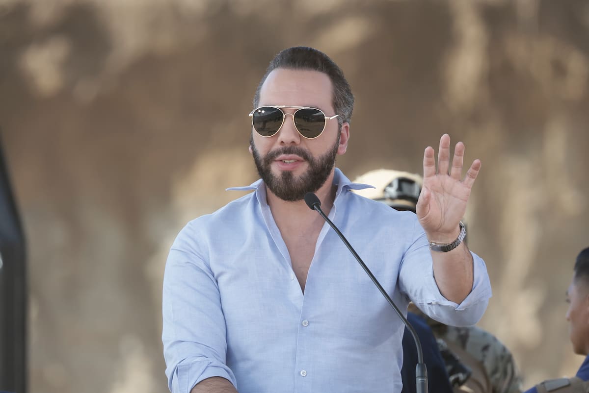 El presidente de El Salvador, Nayib Bukele. //EFE - Jeffrey Arguedas.