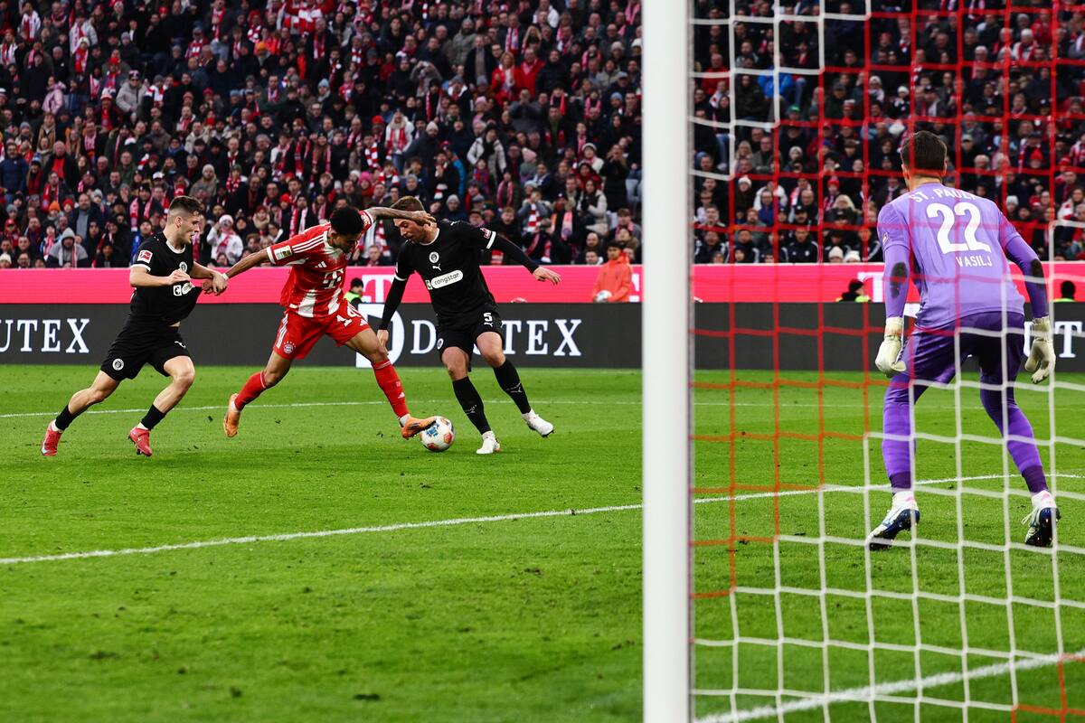 Luis Díaz ha disputado una gran temporada con Bayern Múnich. //Foto, EFE: ANNA SZILAGYI