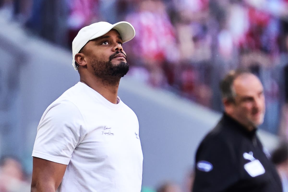 Salió un nuevo reporte médico de Vincent Kompany, técnico del Bayern Múnich