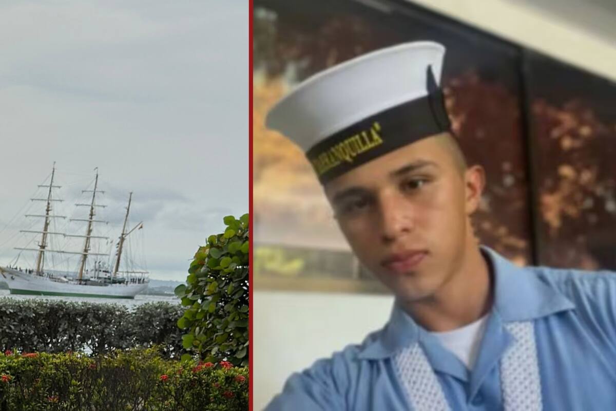 Buque Gloria regresa a Cartagena tras muerte de marino que cayó al Río Magdalena