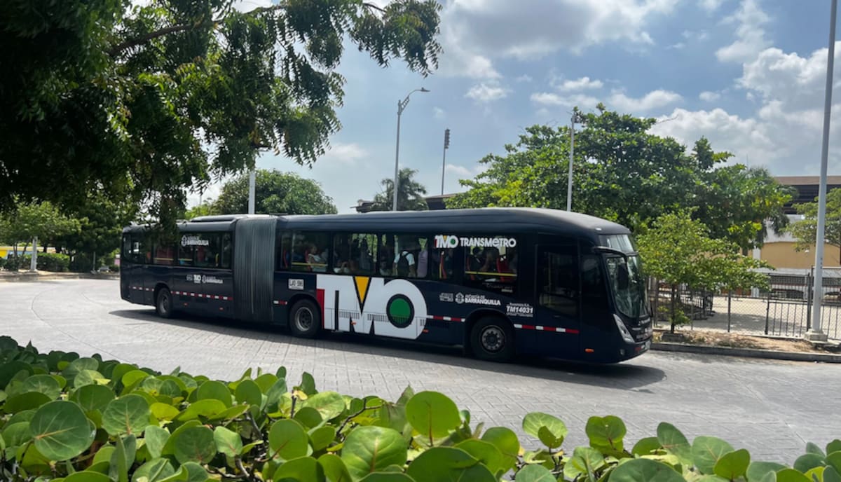 El Distrito anunció que Transmetro estará operando hasta las 5:30 de la tarde de este lunes 8 de junio.//Cortesía Alcaldía de Barranquilla.