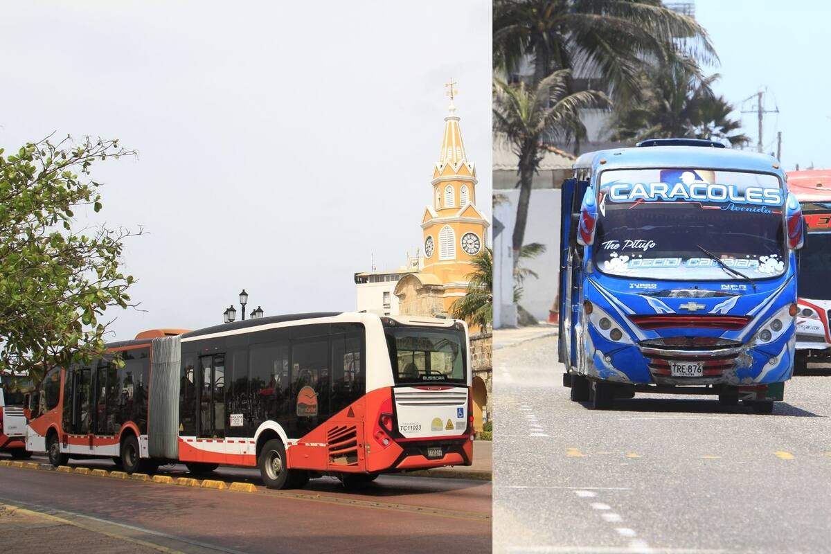 El transporte público que más movilizó pasajeros en Cartagena