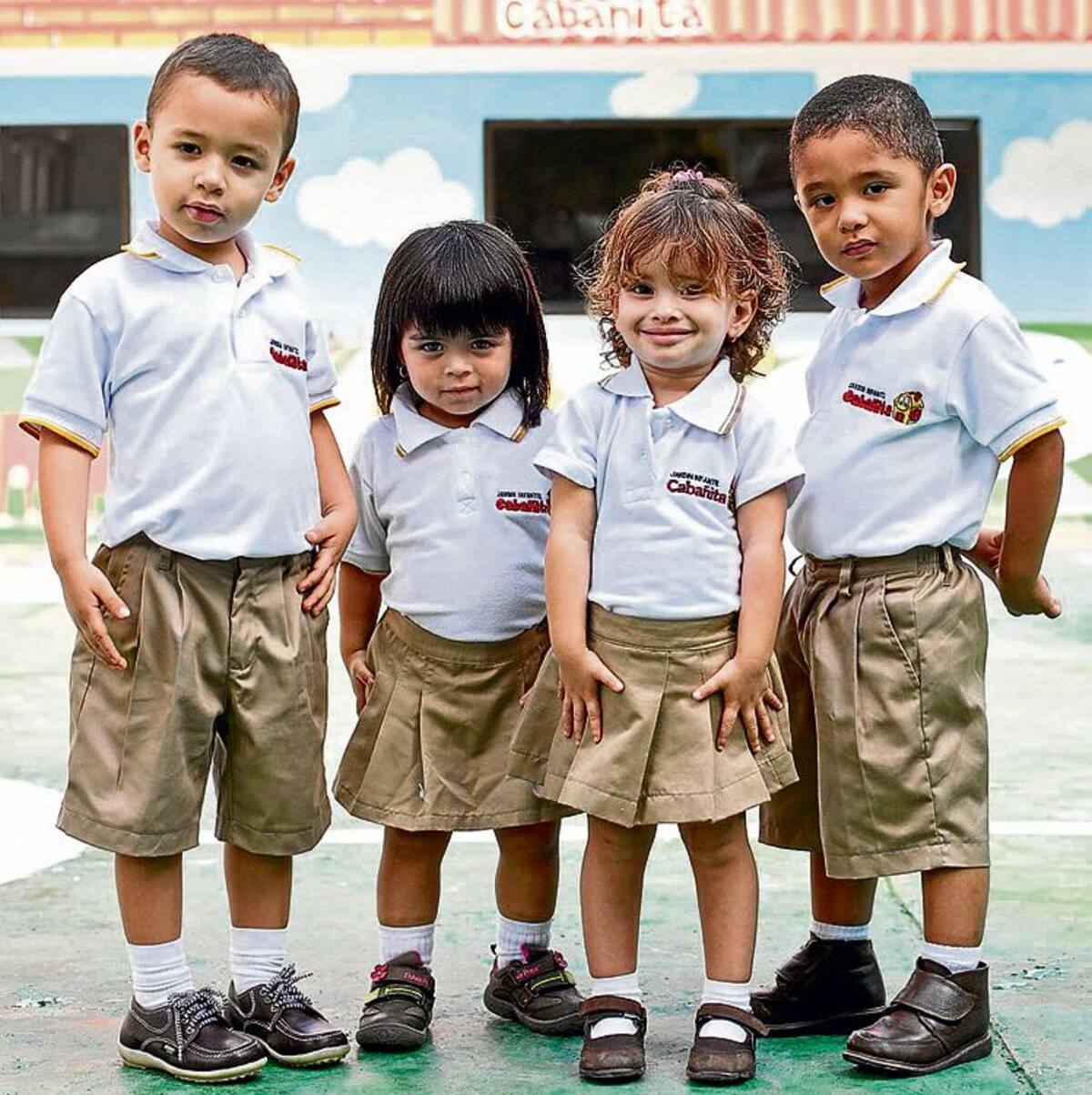 Sebastián Vasco, Sofía Rodríguez, Sara Mendoza y Samuel Buitrago.