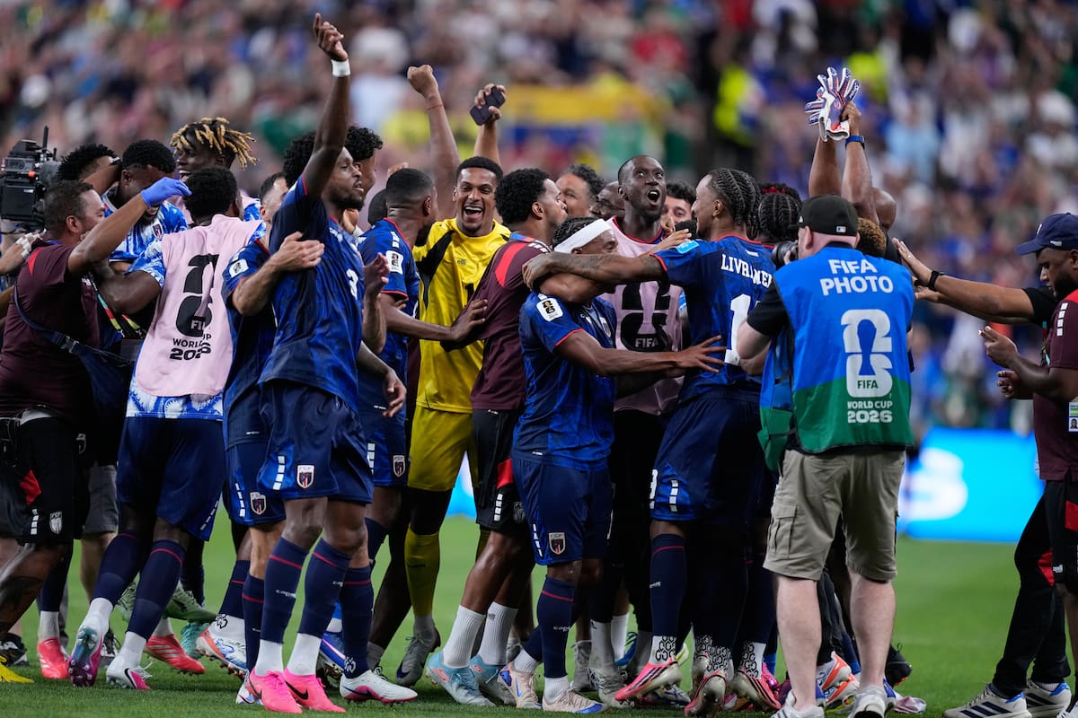 Cabo Verde avanzó a los dieciseisavos de final del Mundial 2026. Siguen haciendo historia. //Foto, AP: Ashley Landis