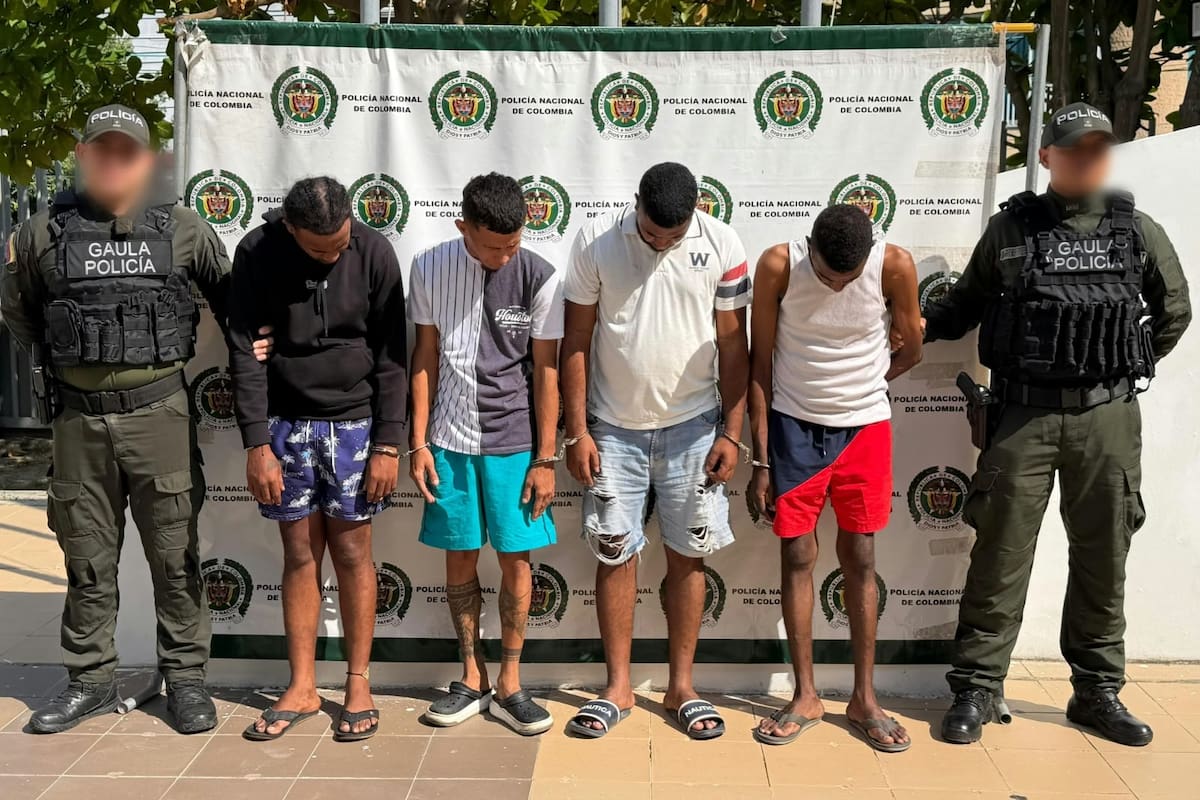 Dirigidos por ‘Paty Paty’ desde prisión: caen 5 extorsionistas en Cartagena y San Andrés