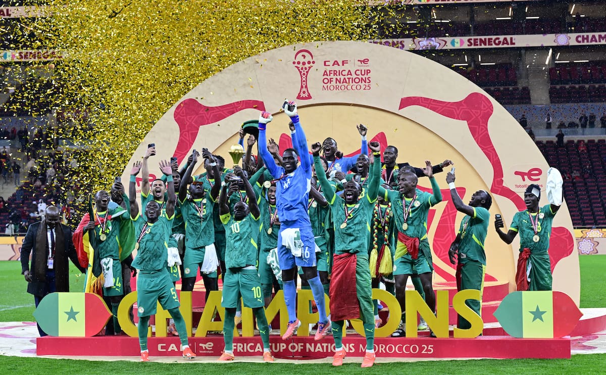 La Selección de Senegal se consagró campeona de la Copa Africana. //Foto, EFE: JALAL MORCHIDI