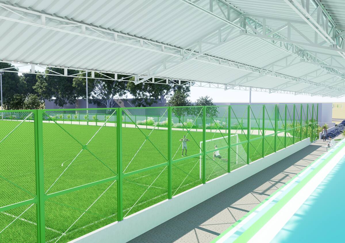 El proyecto se enmarca en la política pública de infraestructura deportiva del Gobierno del Bolívar Mejor. // Foto: Cortesía - Gobernación de Bolívar.