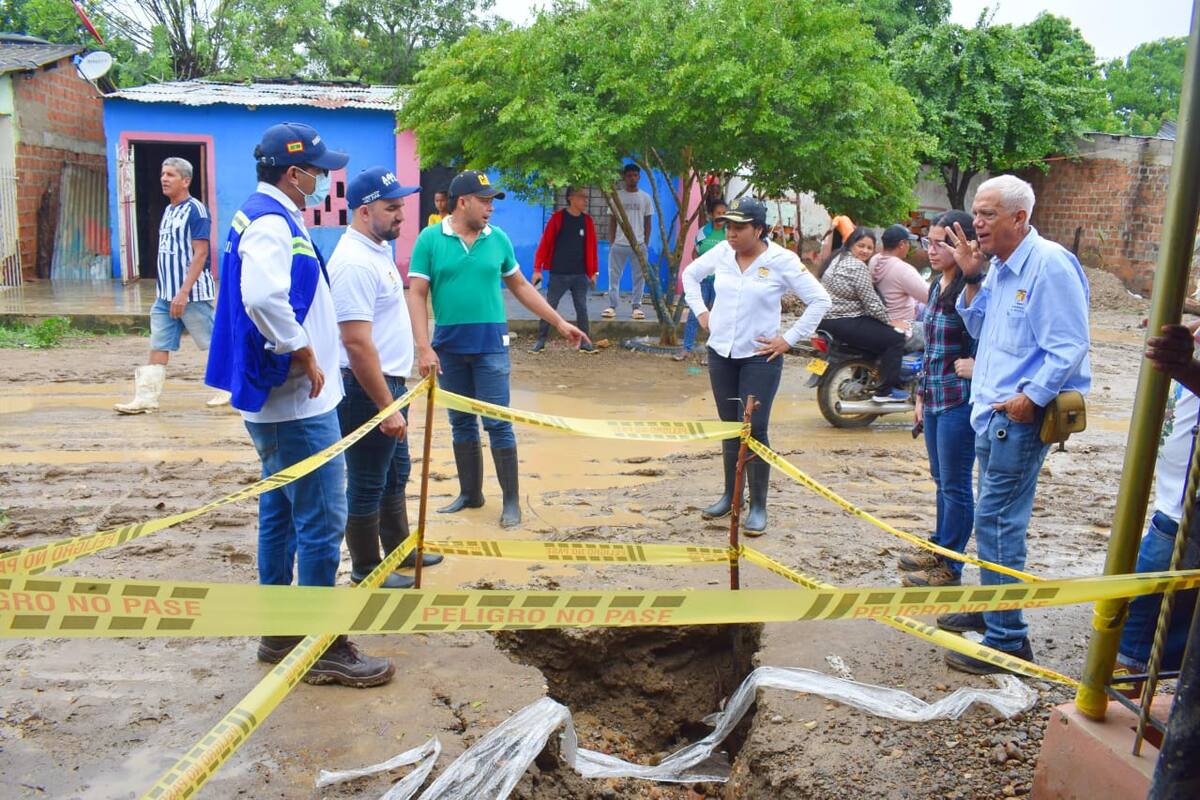 Aguas de Bolívar atiende PQRS y avanza obras de alcantarillado en Calamar