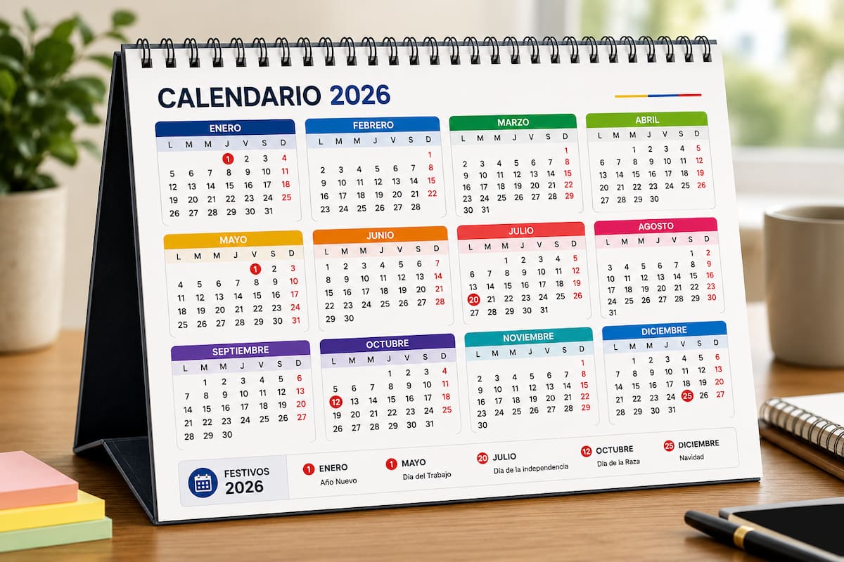 ¿Cuándo es el próximo festivo en Colombia? Estas son las fechas que quedan en 2026