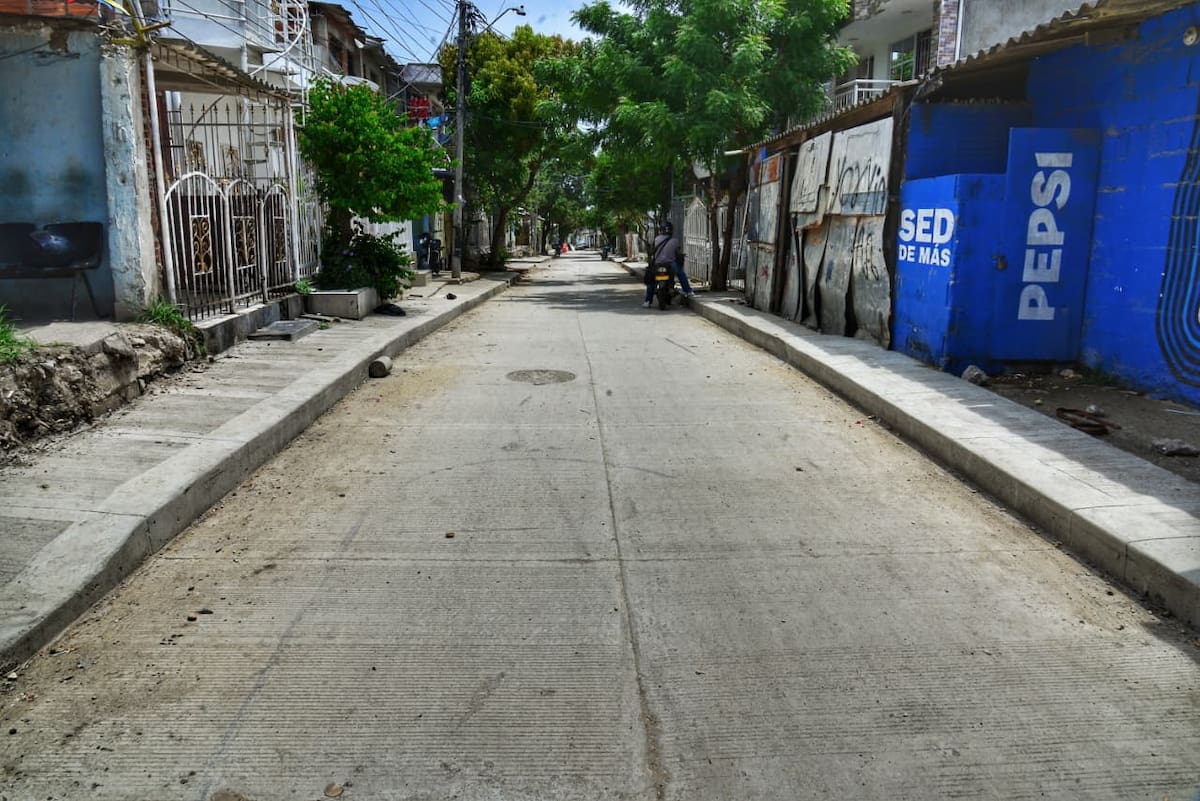 La obra de la calle 4D conecta los barrios San Fernando y Ciudadela 2000.