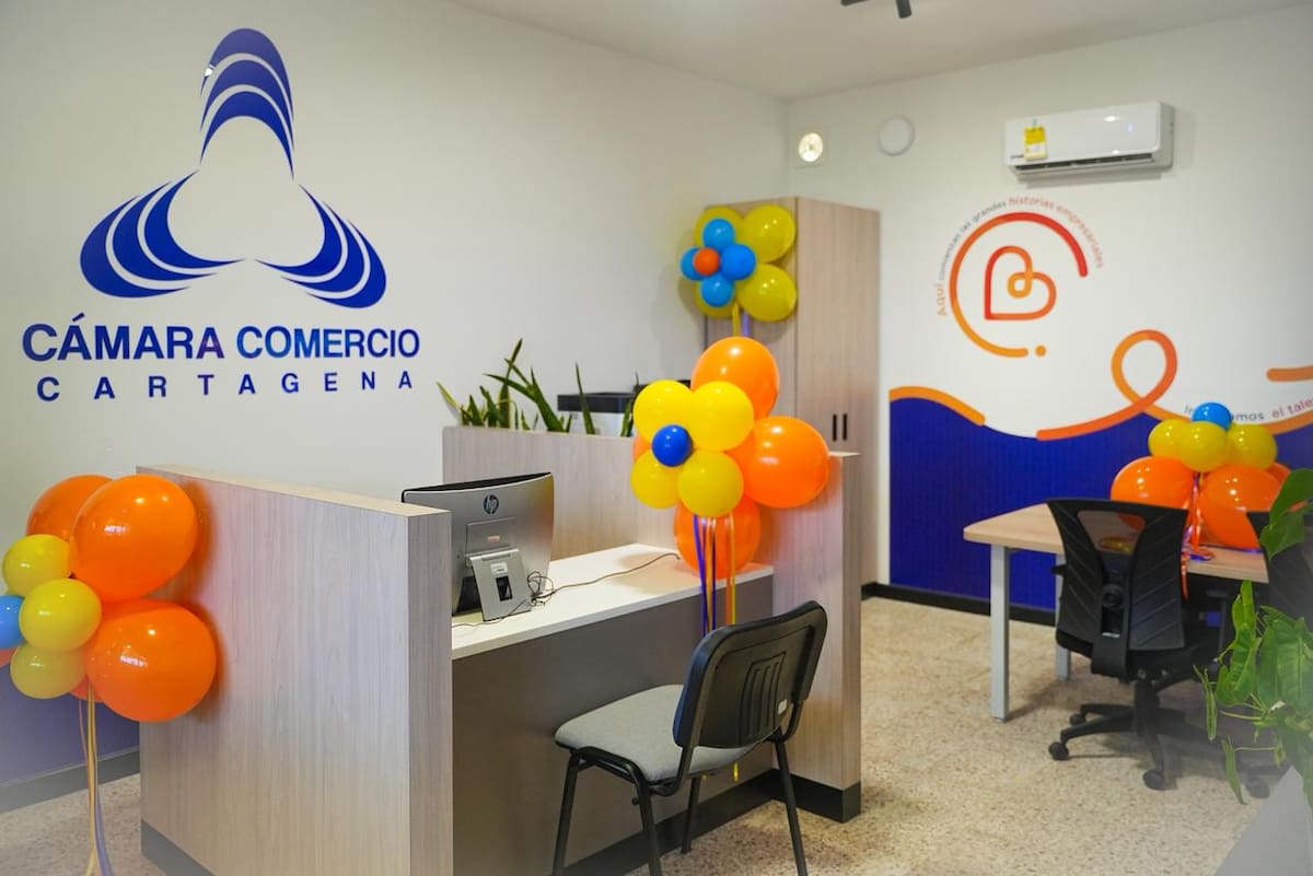 La Cámara de Comercio de Cartagena inauguró un CICE en el municipio de María La Baja, Bolívar // Cortesía CCC.