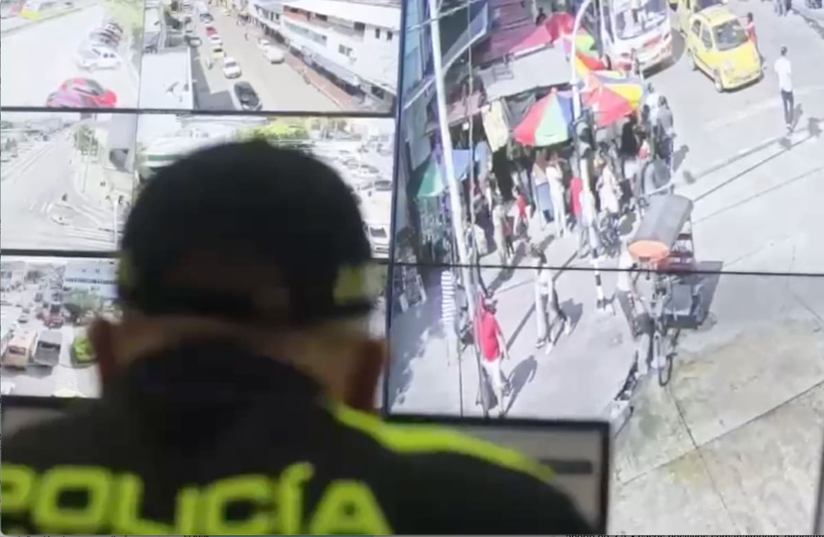 Entregaron 269 cámaras de videovigilancia a la Policía Metropolitana para mejorar la seguridad en la ciudad de Barranquilla.//Cortesía.
