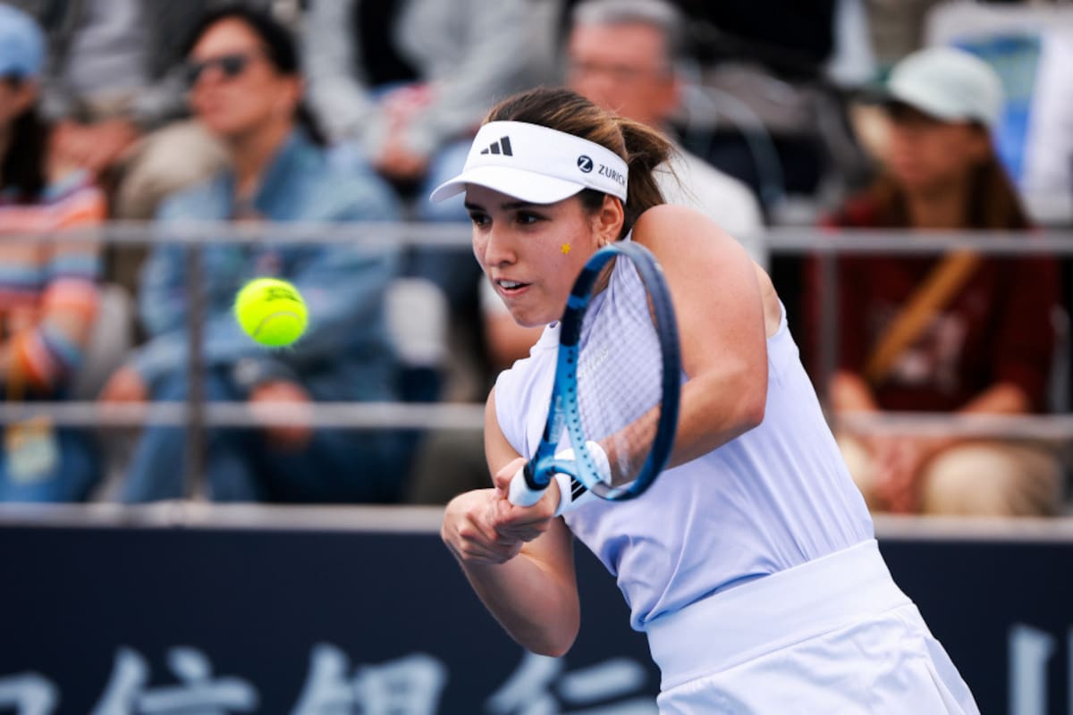 La tenista Camila Osorio arrasó en su debut y avanza a octavos en China