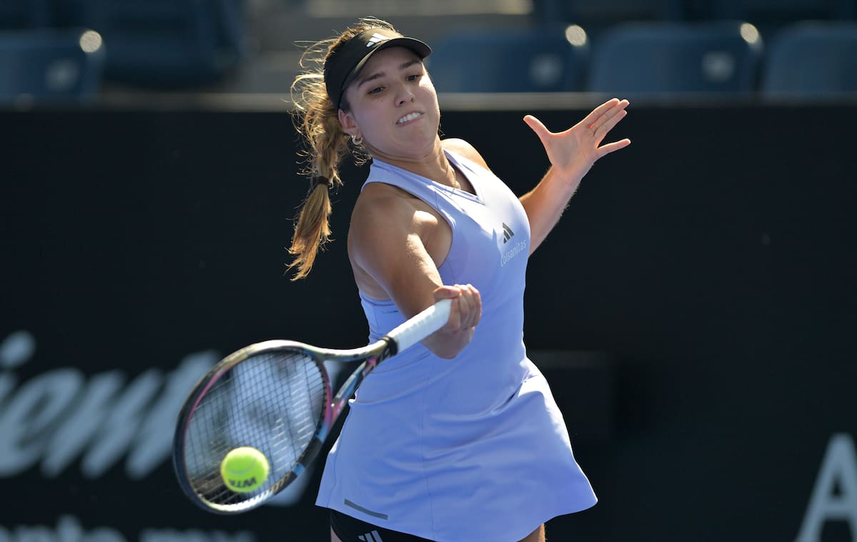 Camila Osorio deberá hacer un partido perfecto para eliminar a la bielorrusa Aryna Sabalenka del Us Open. //Foto, EFE: Miguel Sierra