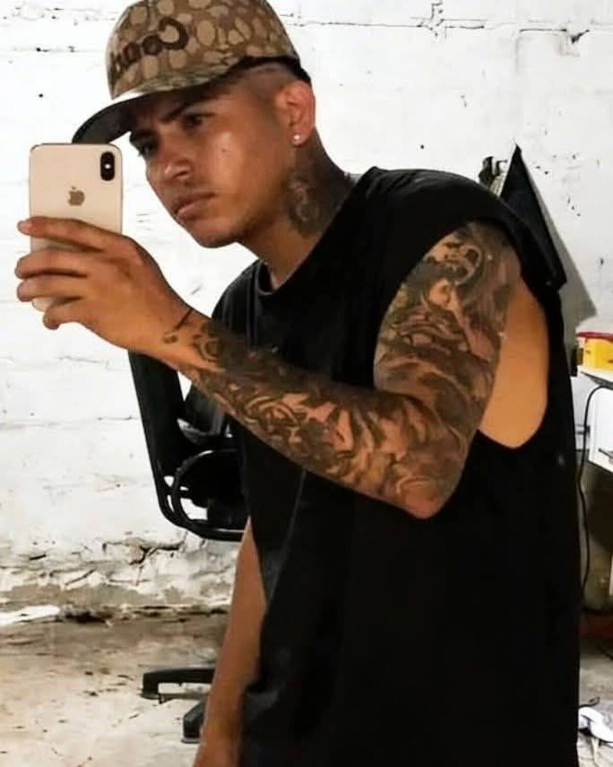 Camilo Peña Rodríguez, joven barbero asesinado.