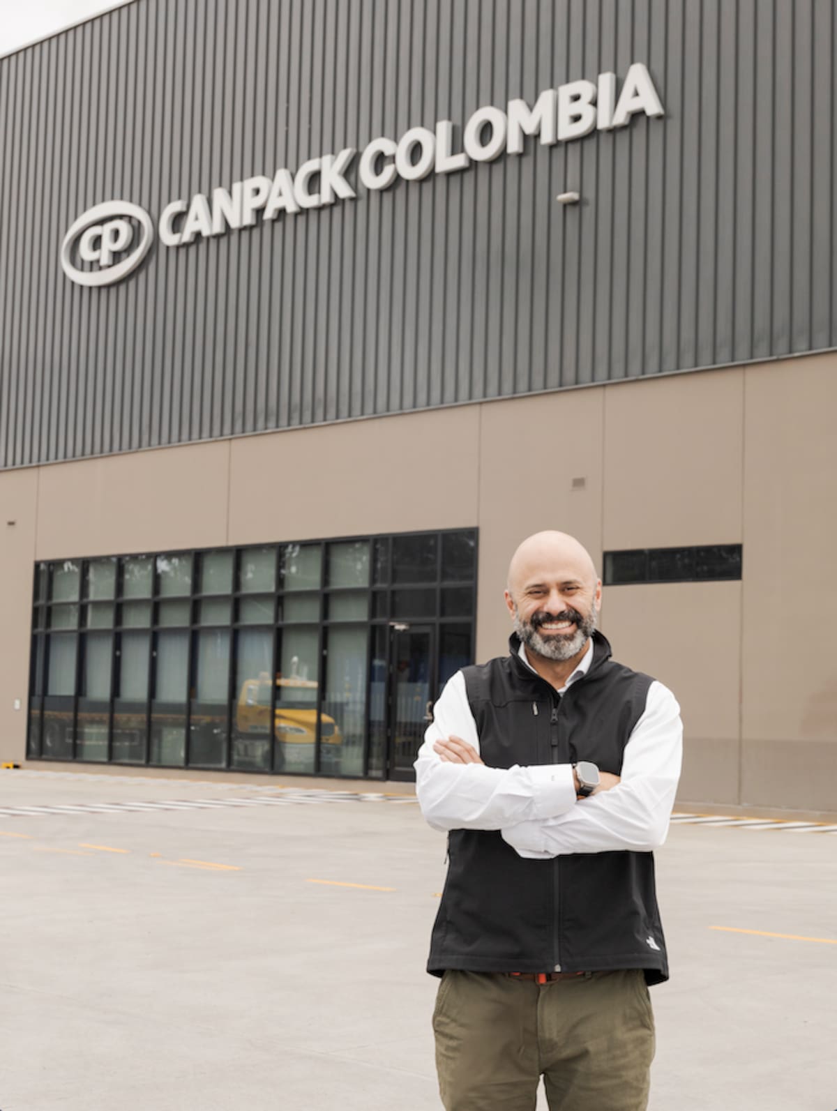 Camilo Pérez, director general de Canpack Colombia.//Cortesía ProBarranquilla.