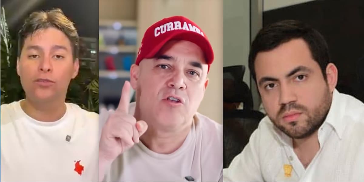 Camilo Torres, Gonzalo Baute y Wolfran Mendoza, unas de las caras nuevas que llegan al Congreso por el Atlántico.//Cortesía MACH.
