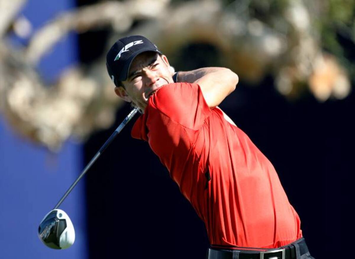 Camilo Villegas firmó tarjeta de 70 golpes, dos bajo el par, al combinar cinco birdies y tres bogeys, con lo que acumula total de 207 impactos. AP Lenny Ignelzi