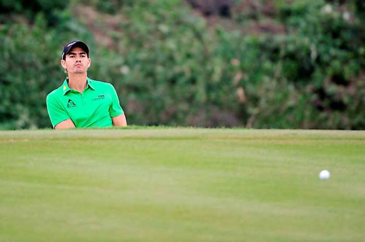Camilo Villegas representa a Colombia en la Copa Mundial de Golf. AFP