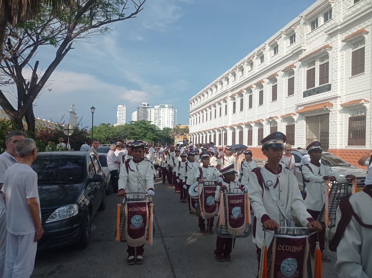 La marcha terminará con una eucaristía en la Iglesia San Pedro Claver. // Zenia Valdelamar - El Universal