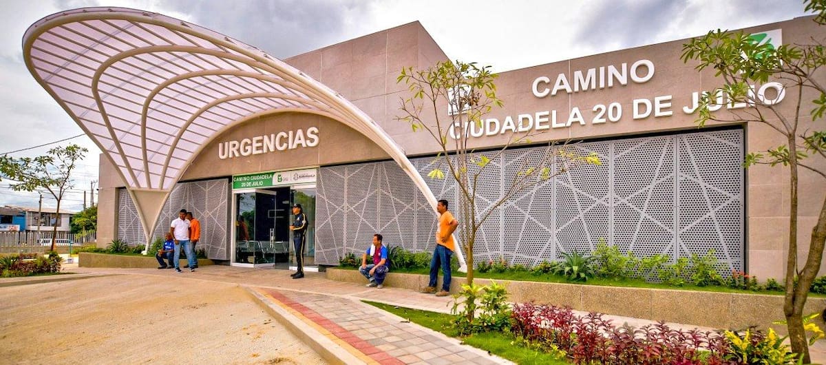 Centro de salud Camino Ciudadela 20 de Julio. // Foto: Alcaldía de Barranquilla