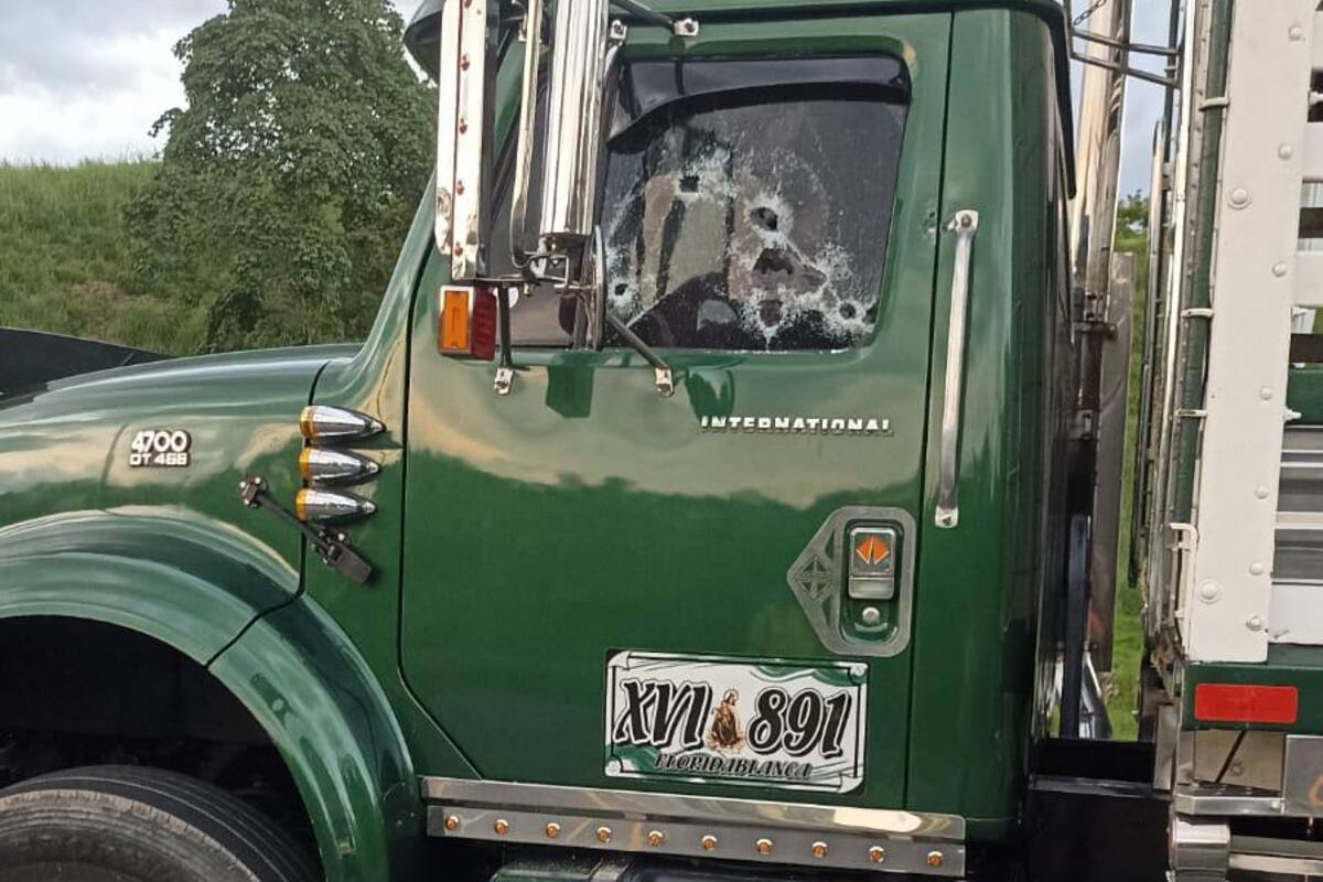 Al bolivarense Óscar Garnica lo mataron mientras conducía un camión