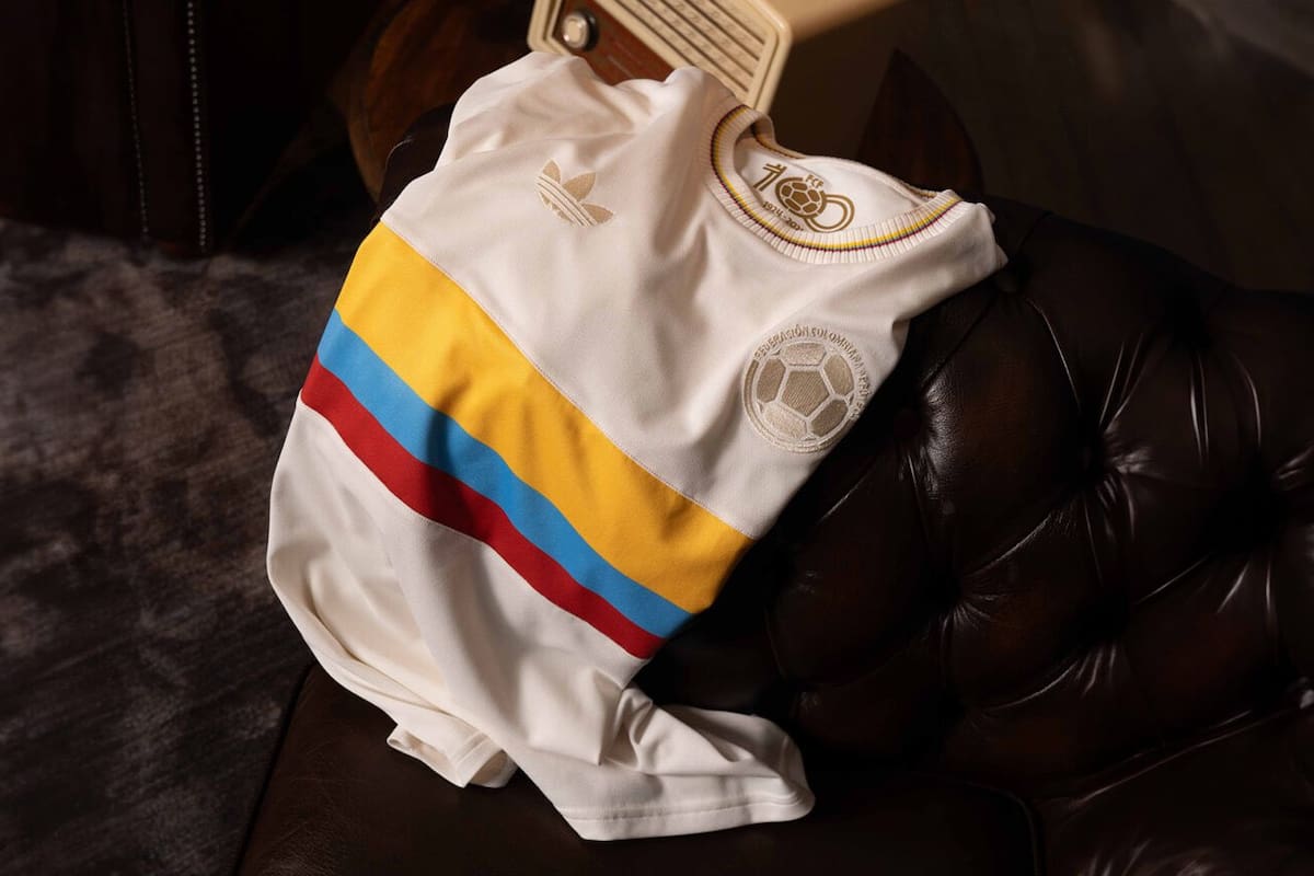 ¡Ya está aquí! La nueva camiseta del centenario de la Selección Colombia